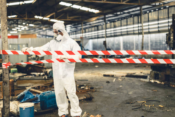 Professional Trauma Scene Cleanup technician working in East Orleans, MA